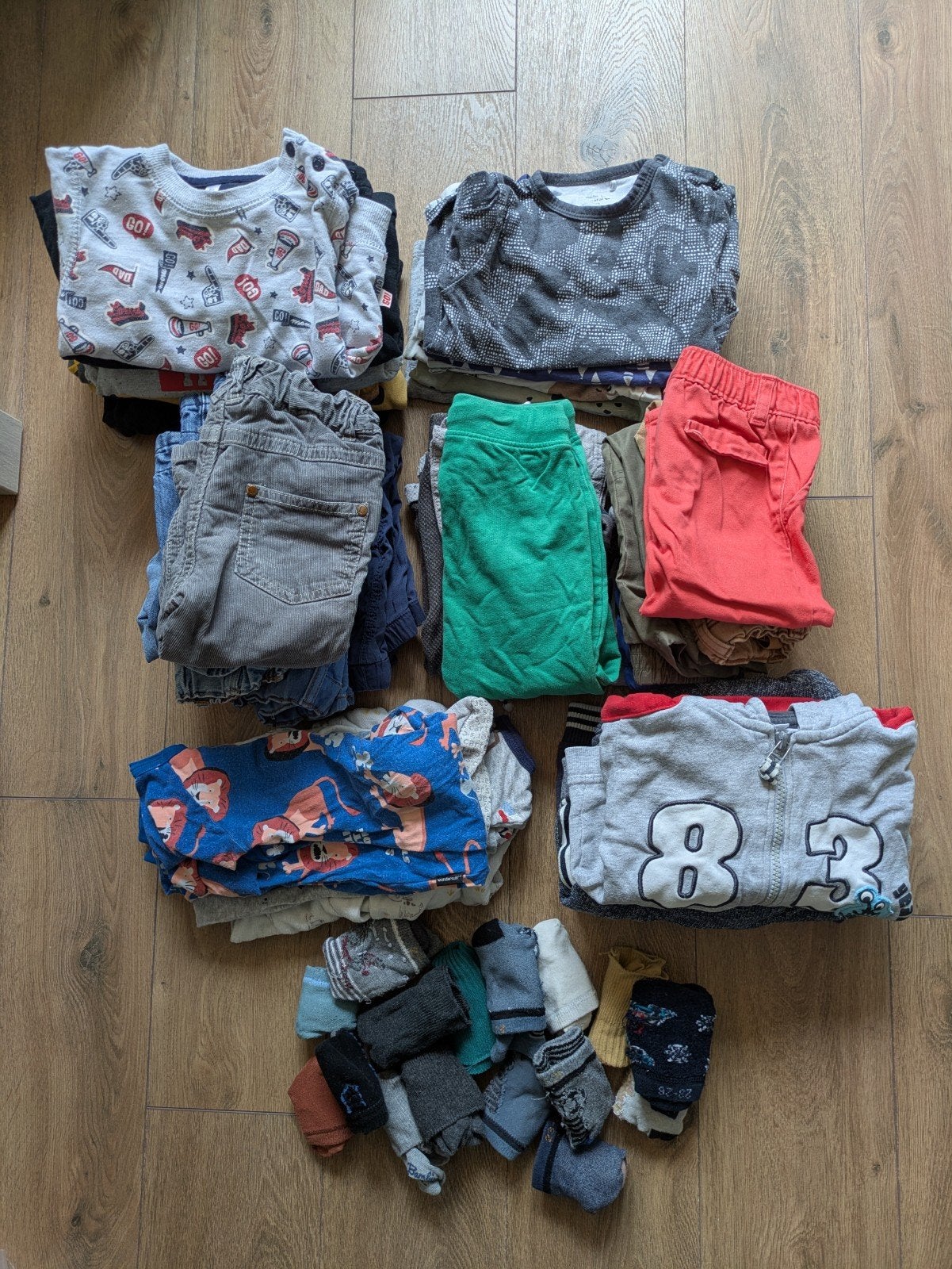 Groot kledingpakket herfst/winter Maat 80 - Diverse Merken, Ophalen, Jongetje of Meisje, Diverse merken, Overige typen