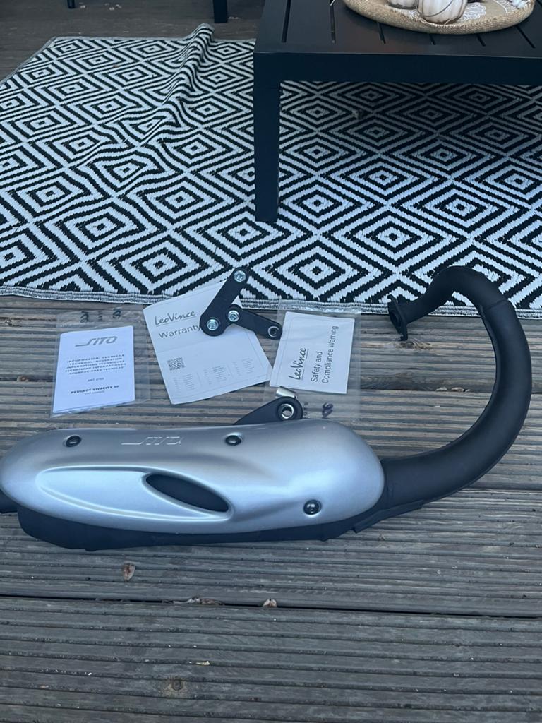 Sito peugeot verticaal, Ophalen, Zo goed als nieuw, Uitlaat, Peugeot