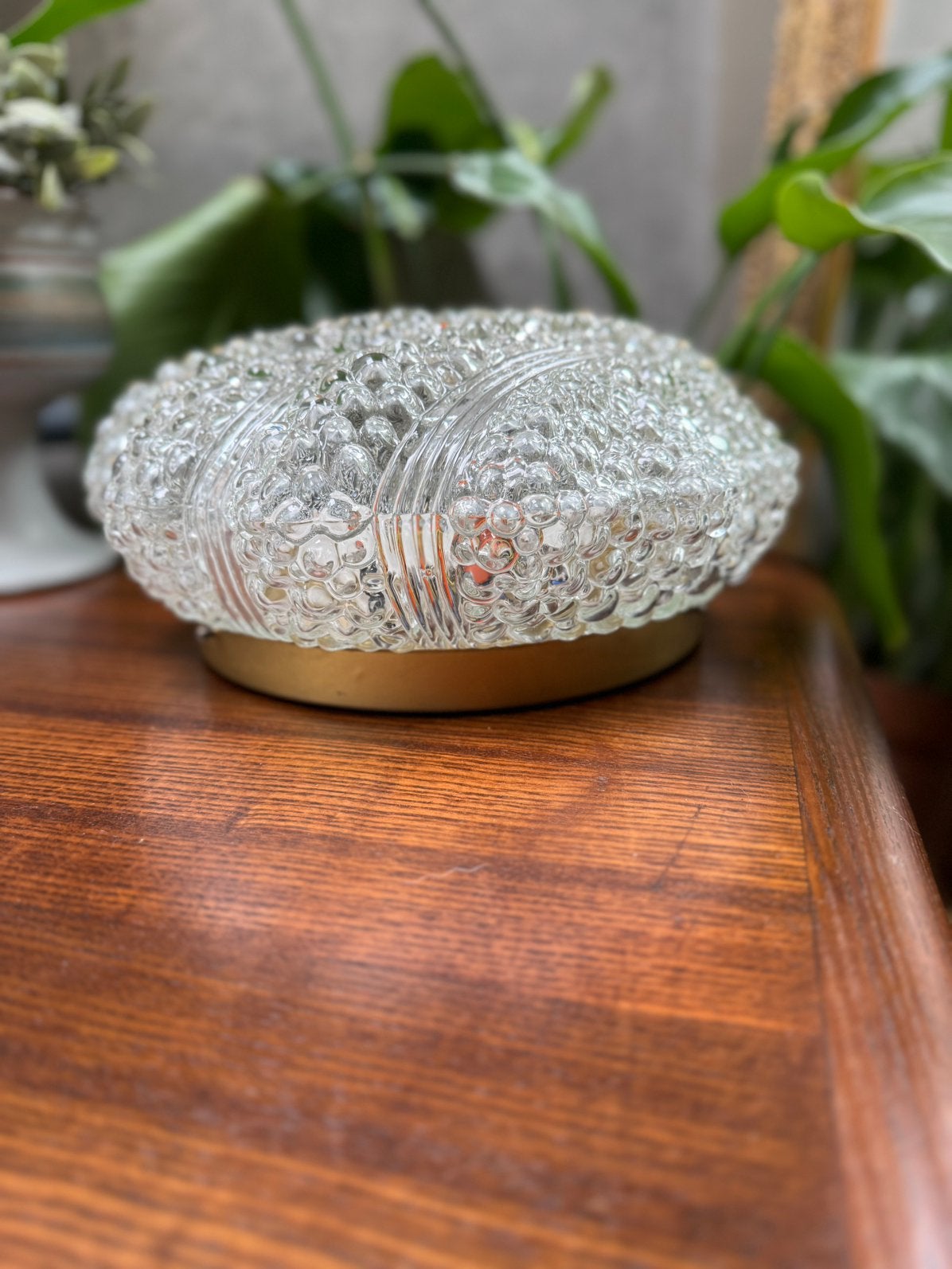 Vintage plafonnière/plafondlamp, Q, Vintage, Q, Ophalen of Verzenden