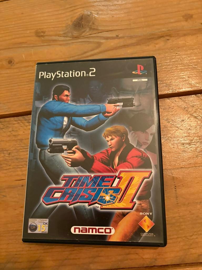 Time Crisis 2 voor PS2, Gebruikt, Shooter, 2 spelers, Ophalen of Verzenden