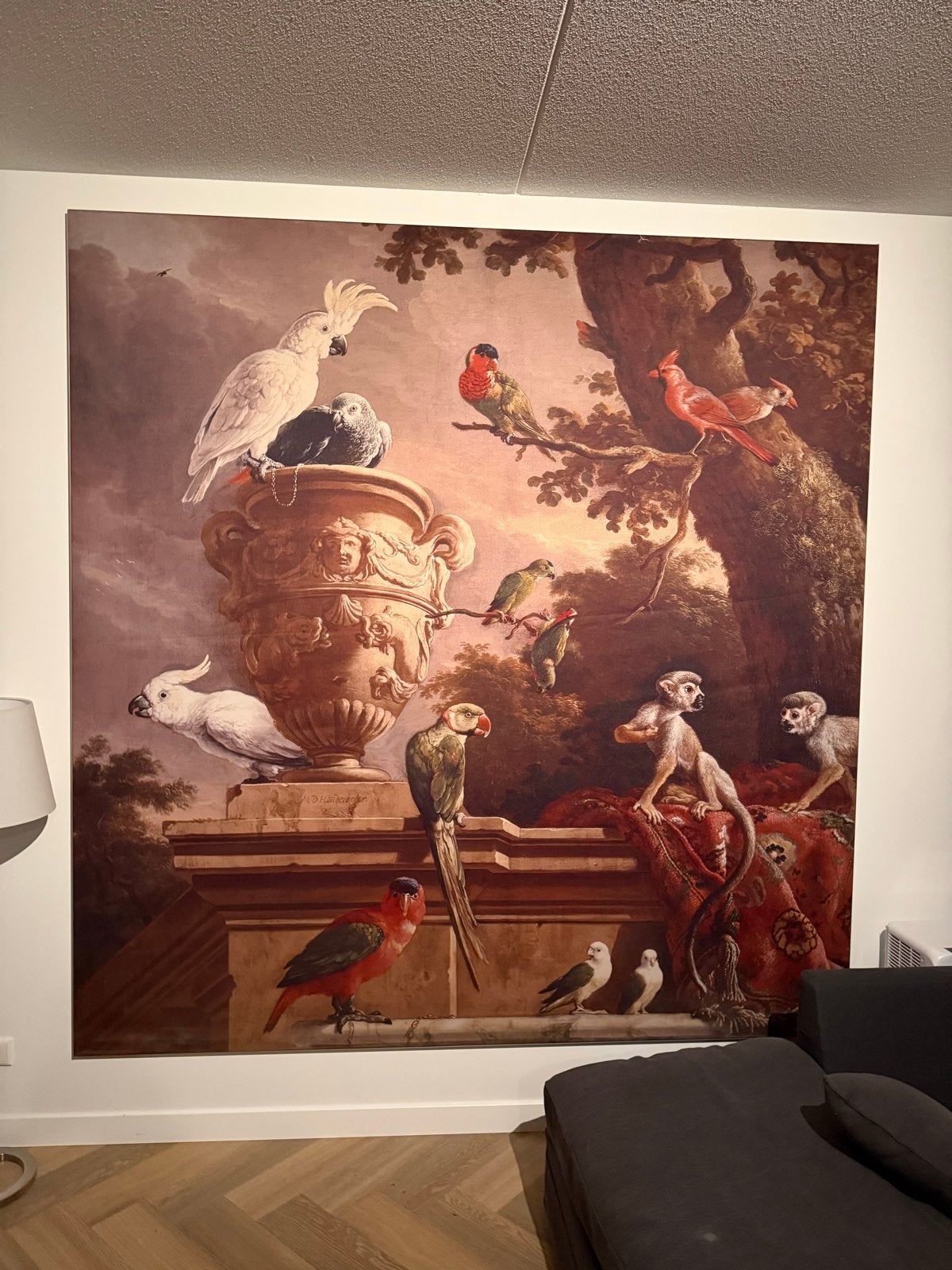 Muurmeesters De Menagerie ca 240x240, Ophalen, Meerkleurig, Klassiek, Zo goed als nieuw