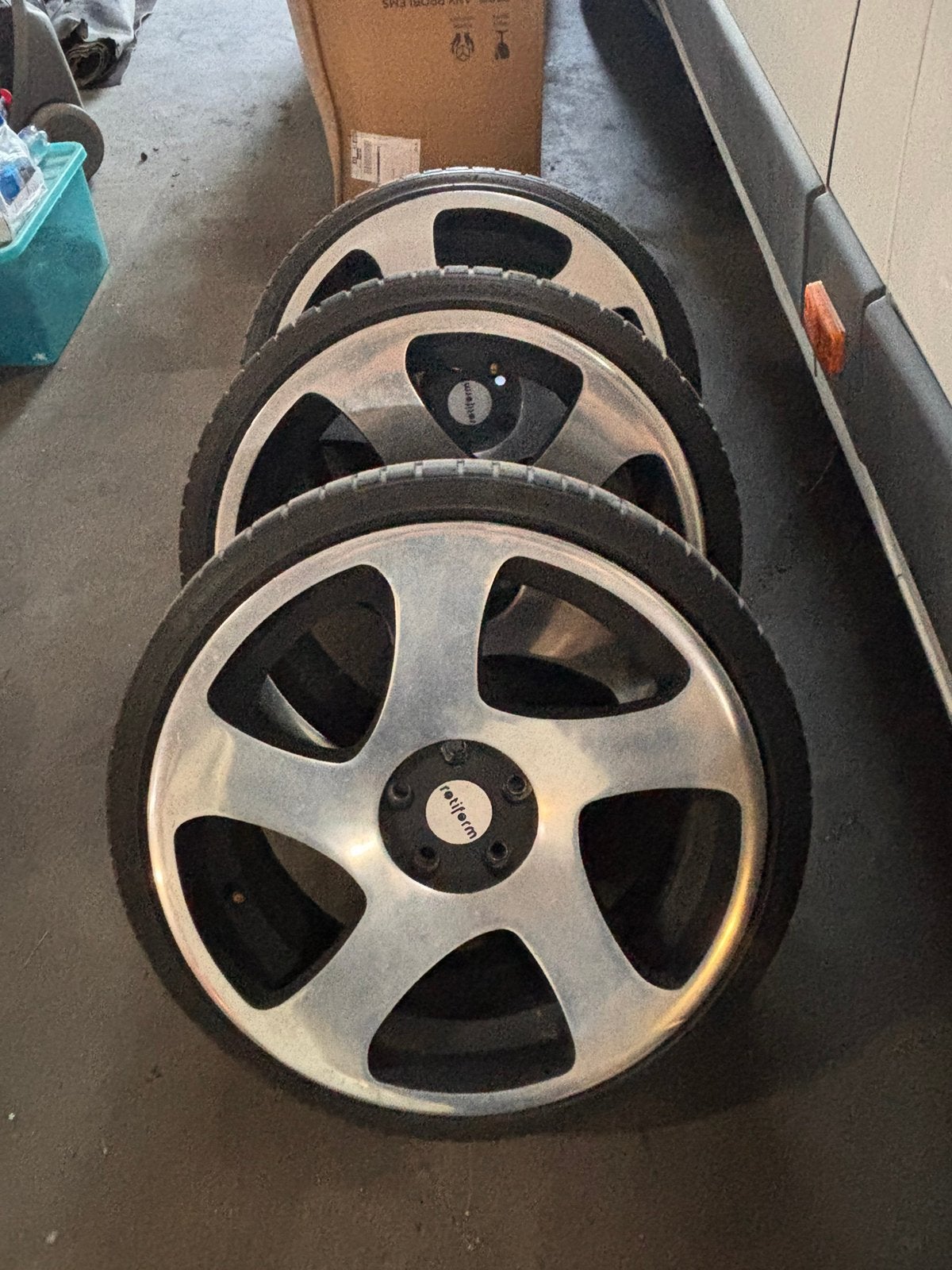 Rotiform banden 19 inch, Auto diversen, Ophalen, Zo goed als nieuw