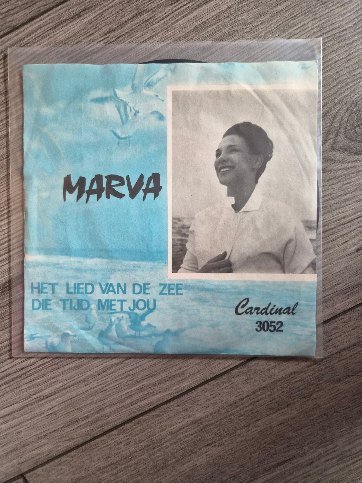 Marva  Het lied van de zee / die tijd met jou, Ophalen of Verzenden, Gebruikt, 7 inch, Nederlandstalig