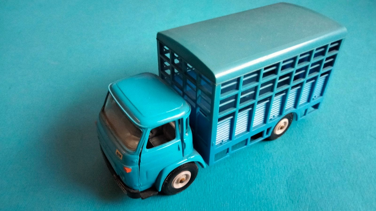 Norev Saviem S5C Bétaillère - Vintage Speelgoed Vrachtwagen, Ophalen of Verzenden, Gebruikt, Auto, Norev