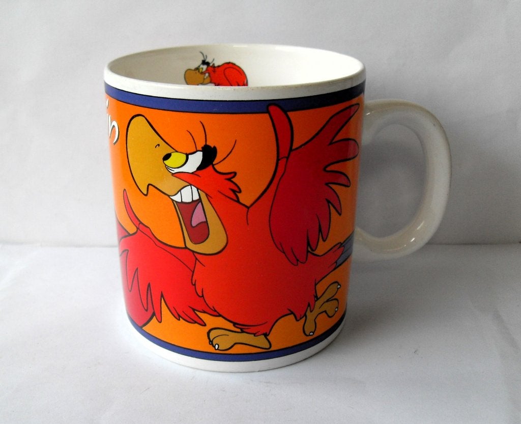Aladdin Mok Beker Walt Disney Aladin Alladin, Verzamelen, Disney, Ophalen of Verzenden, Mickey Mouse, Zo goed als nieuw, Servies