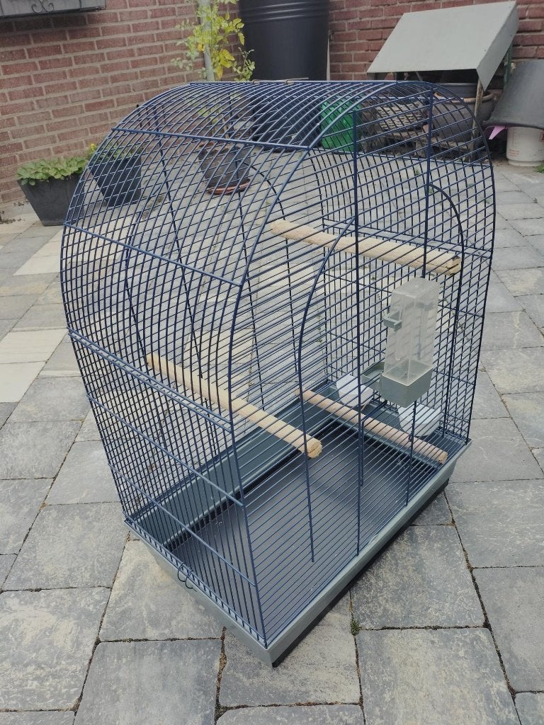 vogelkooi, Ophalen, Zo goed als nieuw, Metaal, Vogelkooi