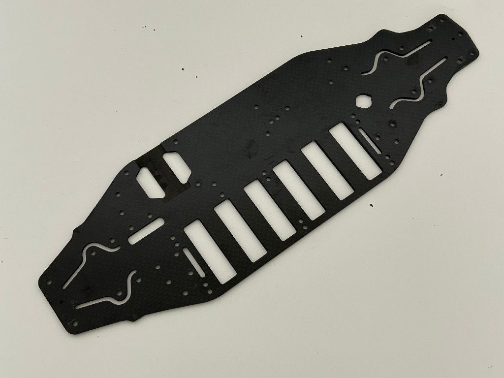 X-Ray 1/10 carbon chassis rc auto, Hobby en Vrije tijd, Ophalen of Verzenden, Gebruikt, Auto offroad