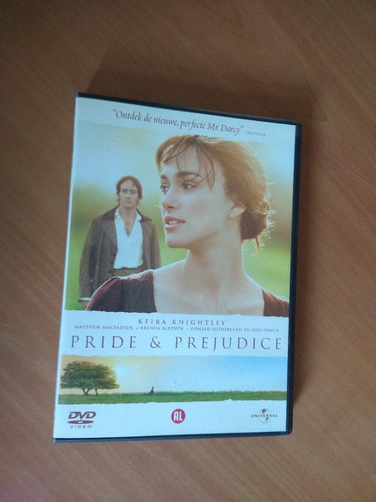 DVD Pride & Prejudice, Engels, Alle leeftijden, Zo goed als nieuw, Nederlands