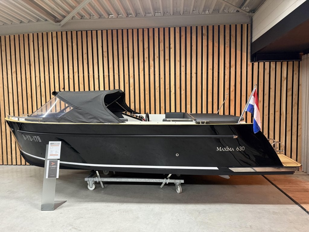 NwStaat! MAXIMA 630 DELUXE '40PK HONDA' 52vaaruren! Bj2021!, Watersport en Boten, Tender, 0 cm, Rondzit, 2 m