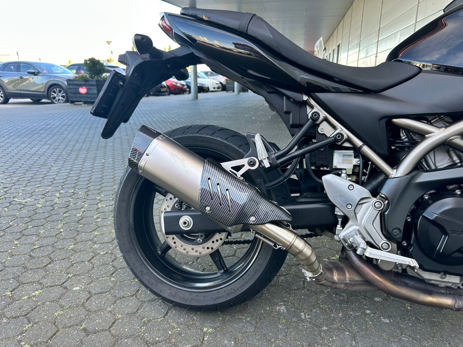 Sport uitlaat demper akrapovic Suzuki SV650 SV 650, Ophalen of Verzenden, Nieuw