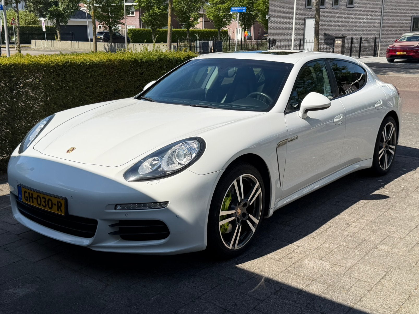 Porsche Panamera G1 II 3.0 416pk E-hybrid Tiptronic S 2013, Auto's, Automaat, Achterwielaandrijving, 2995 cc, Wit