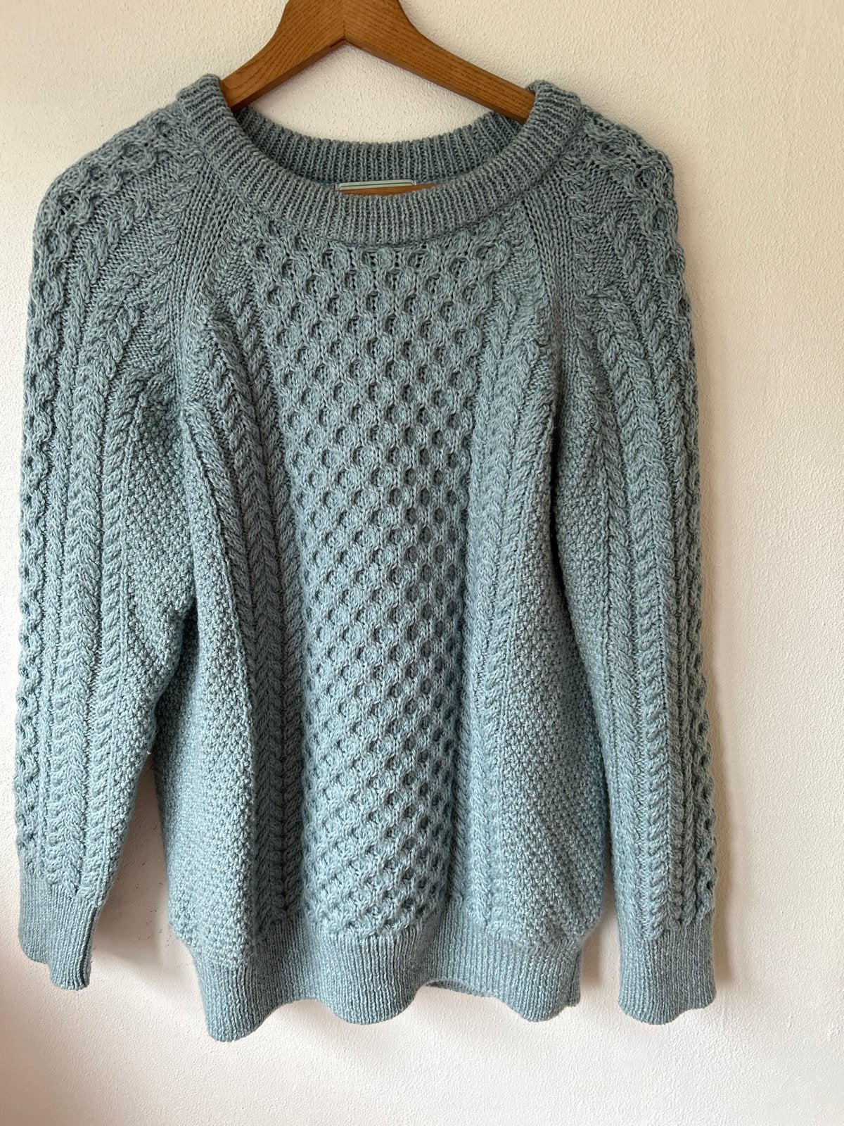 Original Aran Co. Merino wollen trui - Maat L, Kleding | Dames, Truien en Vesten, Ophalen of Verzenden, Zo goed als nieuw, Maat 42/44 (L)