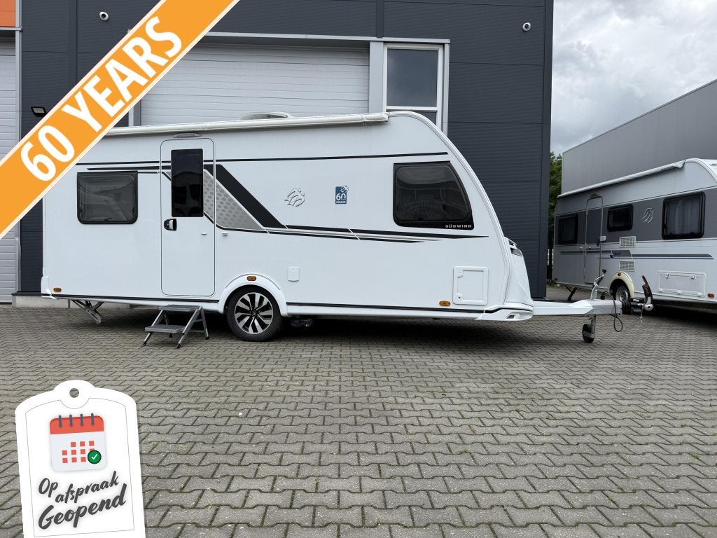 Knaus Sudwind 60 Years 500 FU mover - voortent, Rondzit, Bedrijf, Overige typen, 5 tot 6 meter