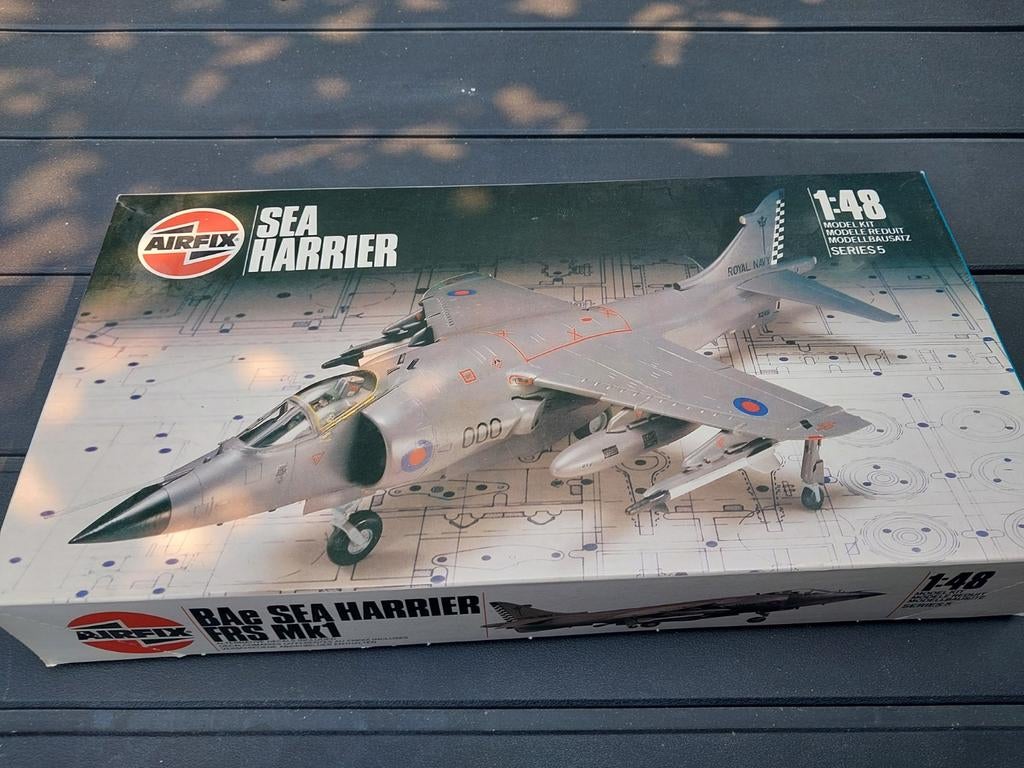 Airfix, sea harrier, Ophalen of Verzenden, Groter dan 1:72, Overige merken