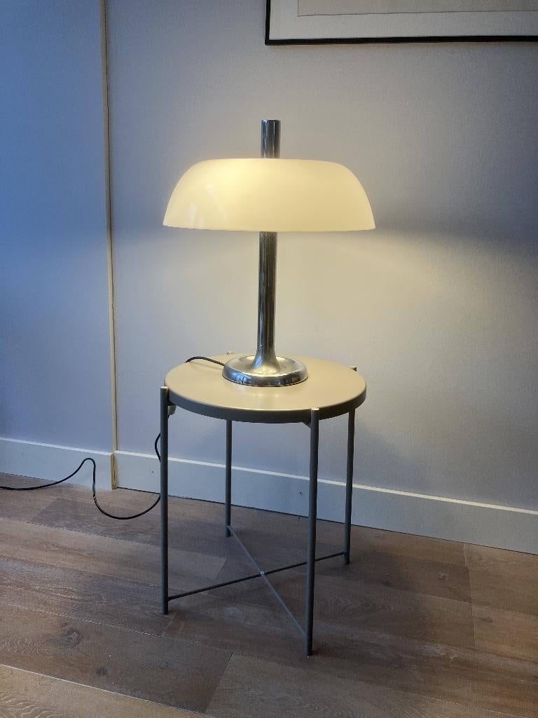 Design tafel of bureau lamp, Huis en Inrichting, Lampen | Tafellampen, Gebruikt, 50 tot 75 cm, Kunststof, Metaal, Ophalen of Verzenden
