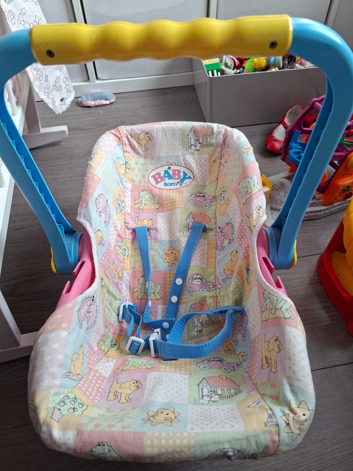 Baby Born draagstoel / autostoel voor poppen, Ophalen, Gebruikt, Babypop