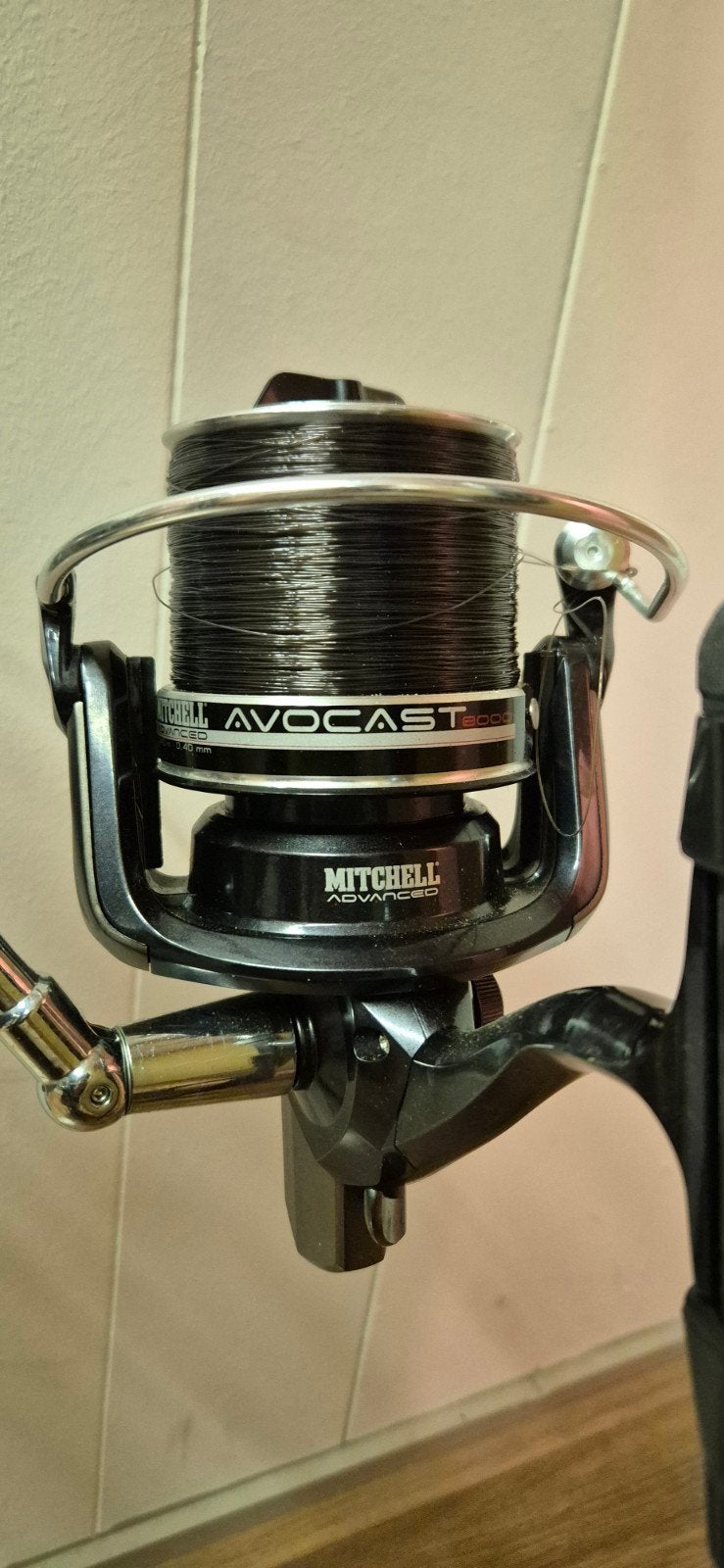 3x Mitchell advenced Avocast 8000, Ophalen of Verzenden, Zo goed als nieuw, Molen
