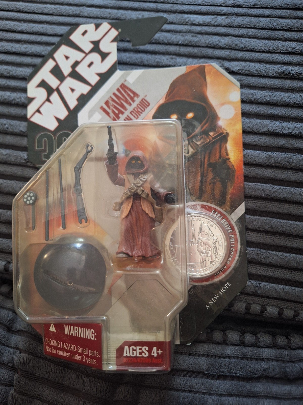 Star Wars Jawa actiefiguur met munt - Nieuw in verpakking, Ophalen of Verzenden, Nieuw