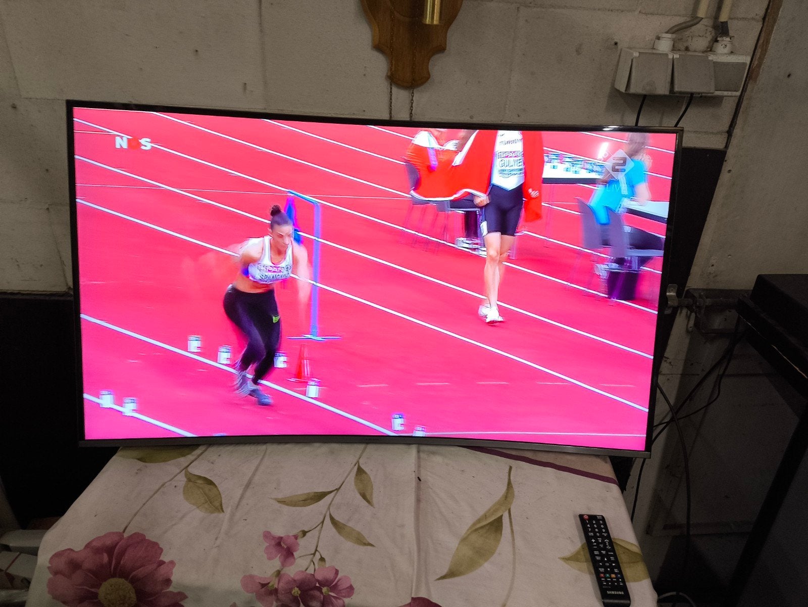 Samsung 49 inch Smart LED tv, Ophalen, Zo goed als nieuw, 100 cm of meer, Samsung