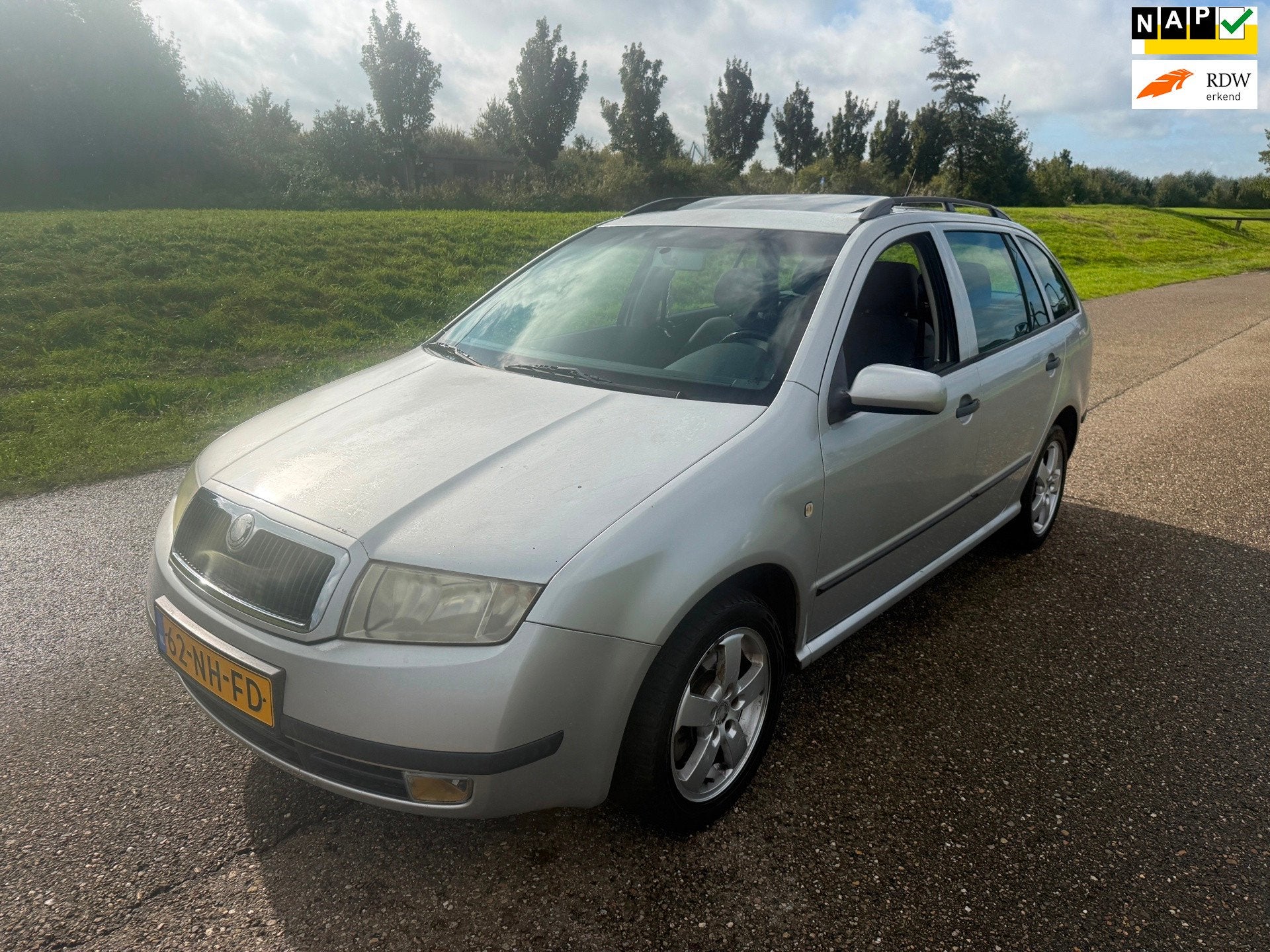 Skoda Fabia Combi 2.0 Elegance Apk/Airco/Nap/Open.dakje, Auto's, Gebruikt, 4 cilinders, 1984 cc, 116 pk