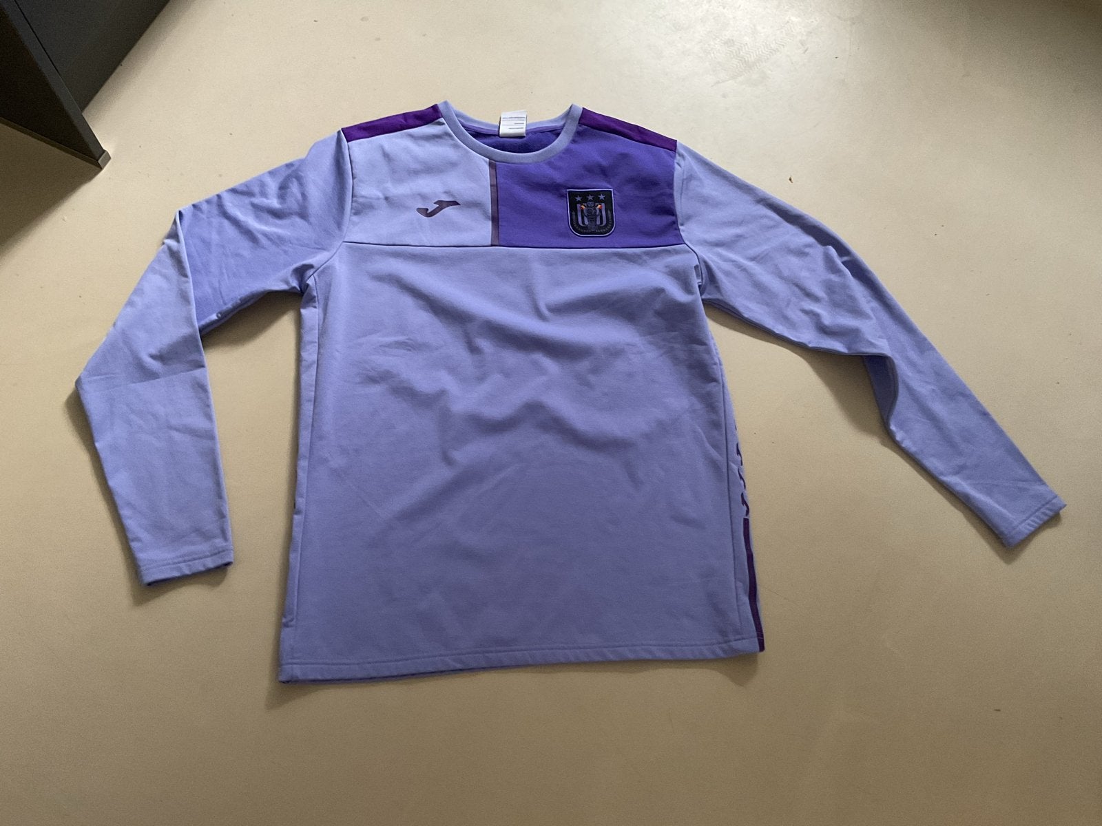 Joma RSC Anderlecht Trainingstrui - Maat XL, Ophalen of Verzenden, Zo goed als nieuw, Maat 56/58 (XL), Paars