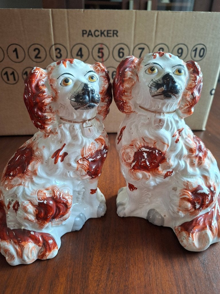 beeldjes honden, Verzamelen, Beelden en Beeldjes, Verzenden, Gebruikt, Fantasy