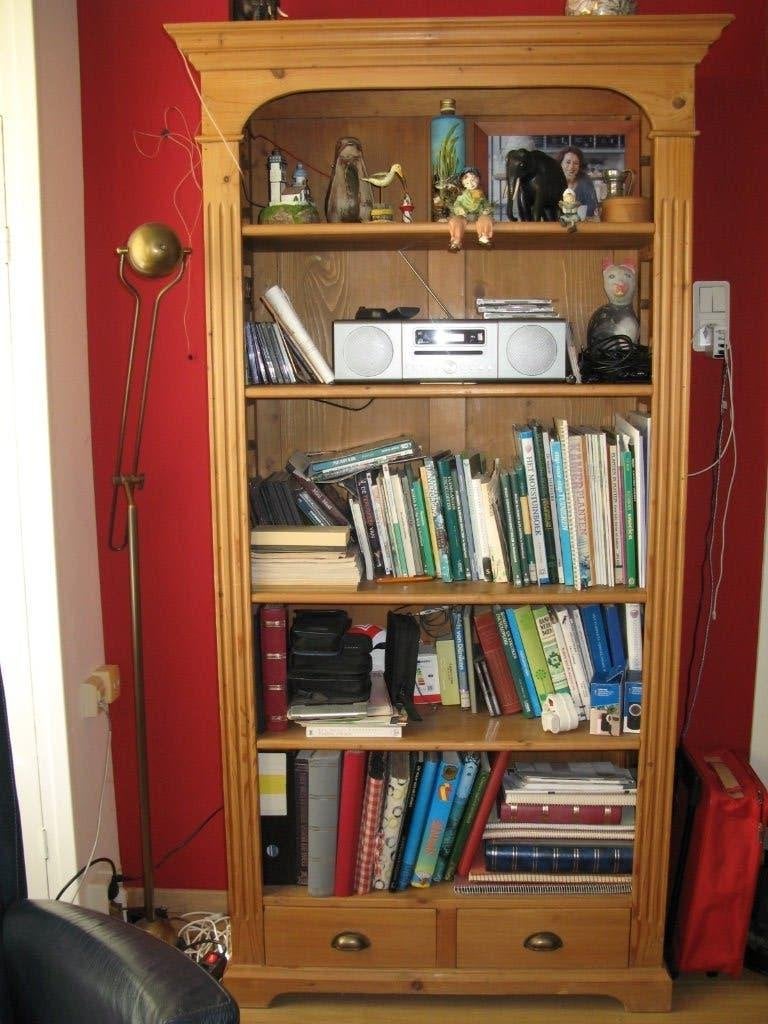 Boekenkast, Ophalen, 50 tot 100 cm, Met lade(s), 25 tot 50 cm