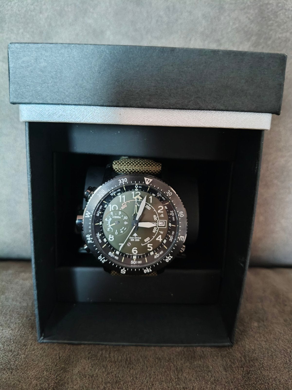 Citizen Promaster BN4045-12X Eco-Drive Horloge, Ophalen of Verzenden, Staal, Citizen