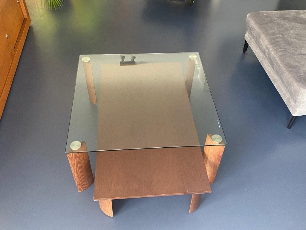 Natuzzi salontafel met een stijlvol, tijdloos ontwerp., Ophalen, Gebruikt, 100 tot 150 cm, 50 tot 100 cm