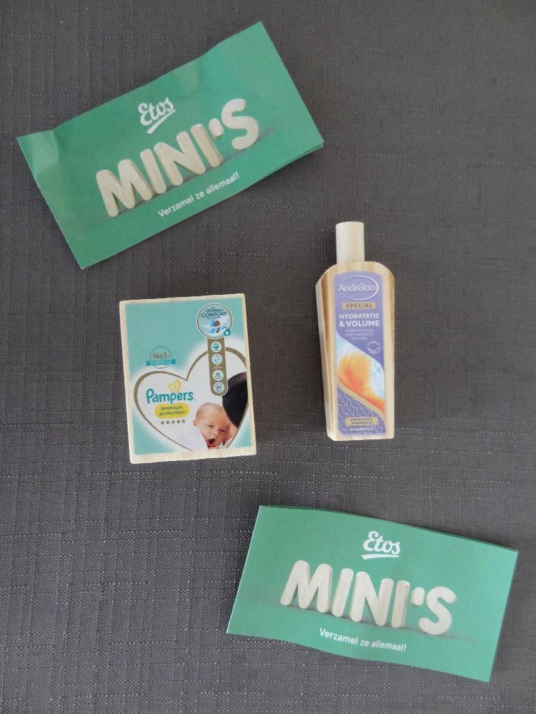 NIEUW! Houten Etos Mini’s >Snelle Verzending!<, Ophalen of Verzenden, Nieuw, Overige typen