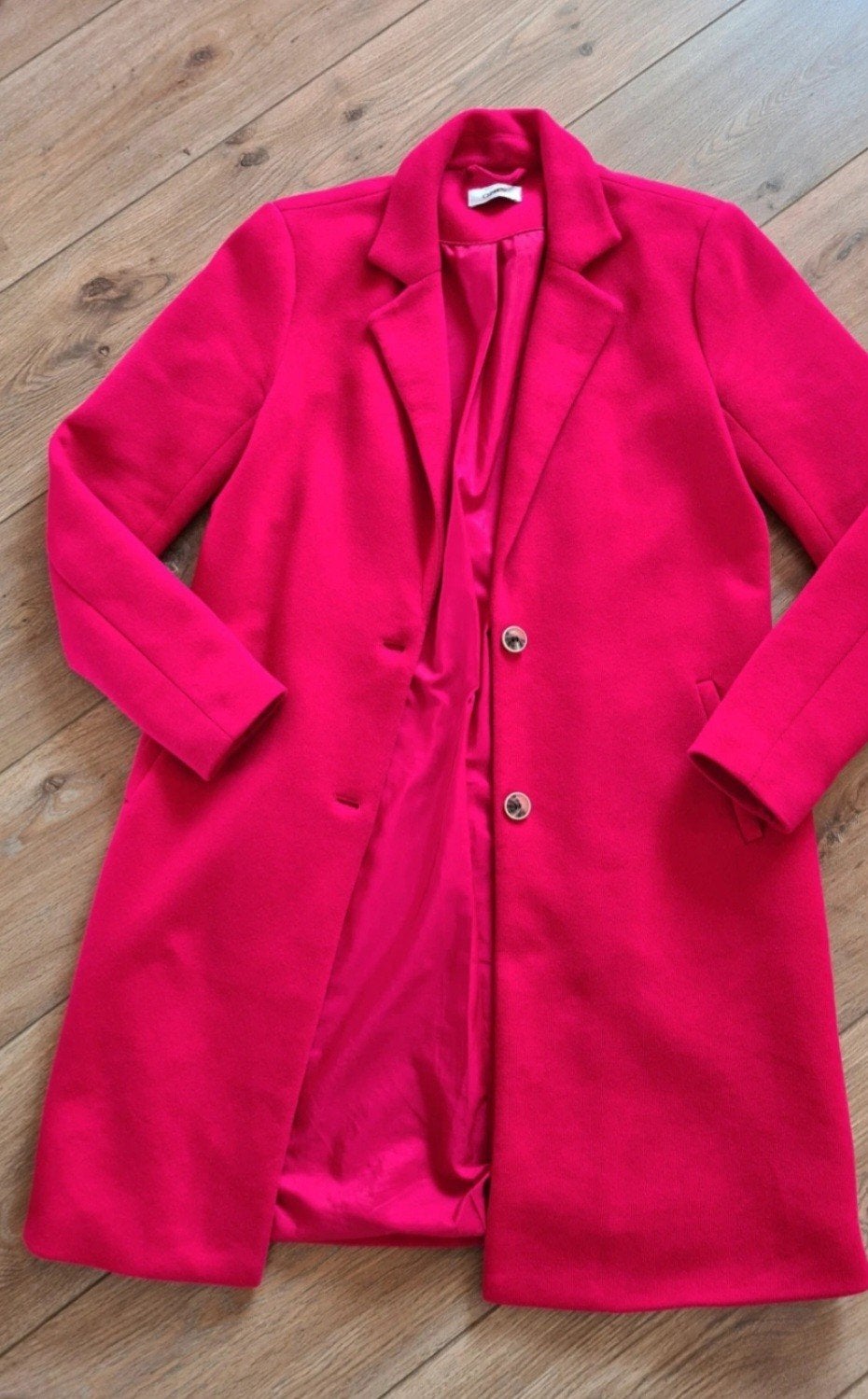 Only rode lange blazer model jas Maat M, Maat 38/40 (M), Only, Ophalen of Verzenden, Zo goed als nieuw