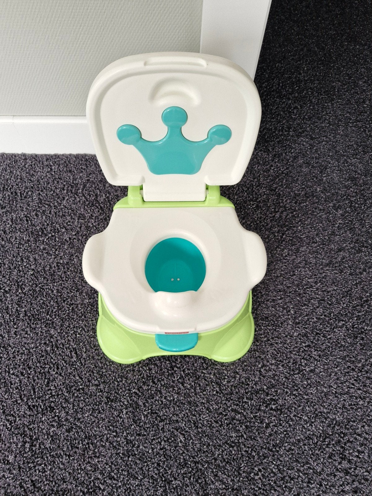 Fisher-Price Potje met Geluid - Groen/Wit, Ophalen of Verzenden, Gebruikt