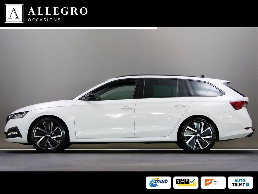 Skoda Octavia Combi 1.0 e-TSI Sport Business (TREKHAAK, SFEE, Stof, Gebruikt, Hybride Elektrisch/Benzine, 3 cilinders