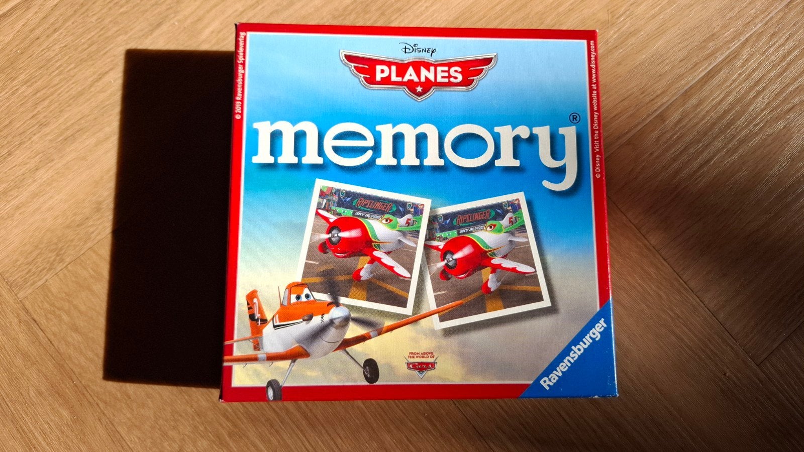 Disney Planes Memory spel - Compleet en zo goed als nieuw, Een of twee spelers, Ophalen of Verzenden, Zo goed als nieuw, Ravensburger