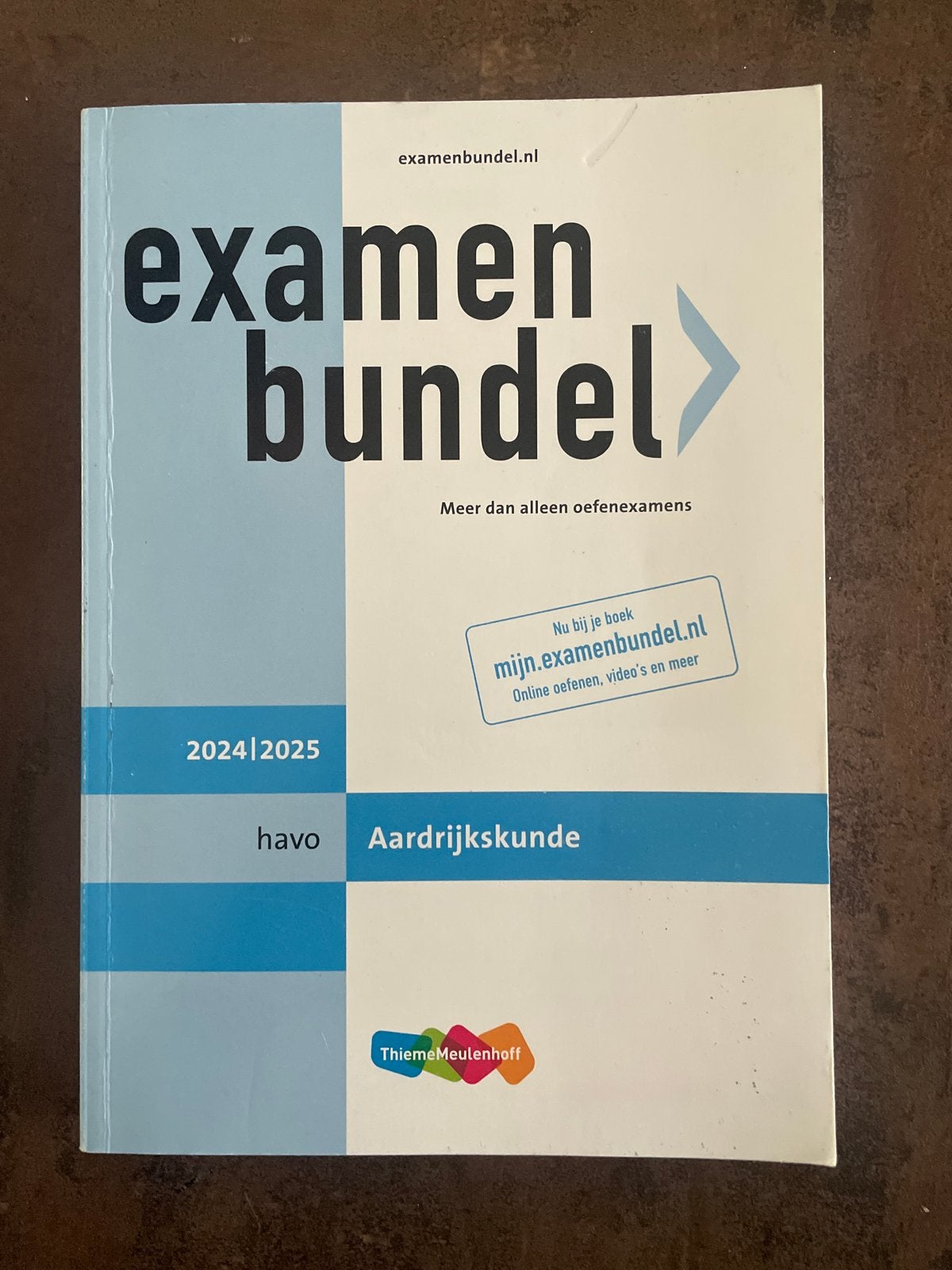 Examenbundel Aardrijkskunde HAVO ‘24/‘25-Absolute Nieuwstaat, Boeken, Ophalen of Verzenden, Nieuw, HAVO, Aardrijkskunde