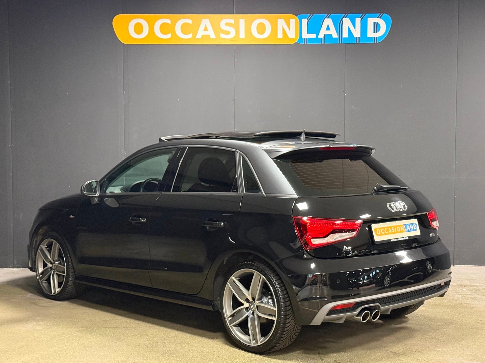 Audi A1 Sportback 1.4 TFSI Sport Pro Line S|PANO|DSG|LED|STO, Auto's, Audi, 125 pk, Zwart, 4 cilinders, 4 stoelen