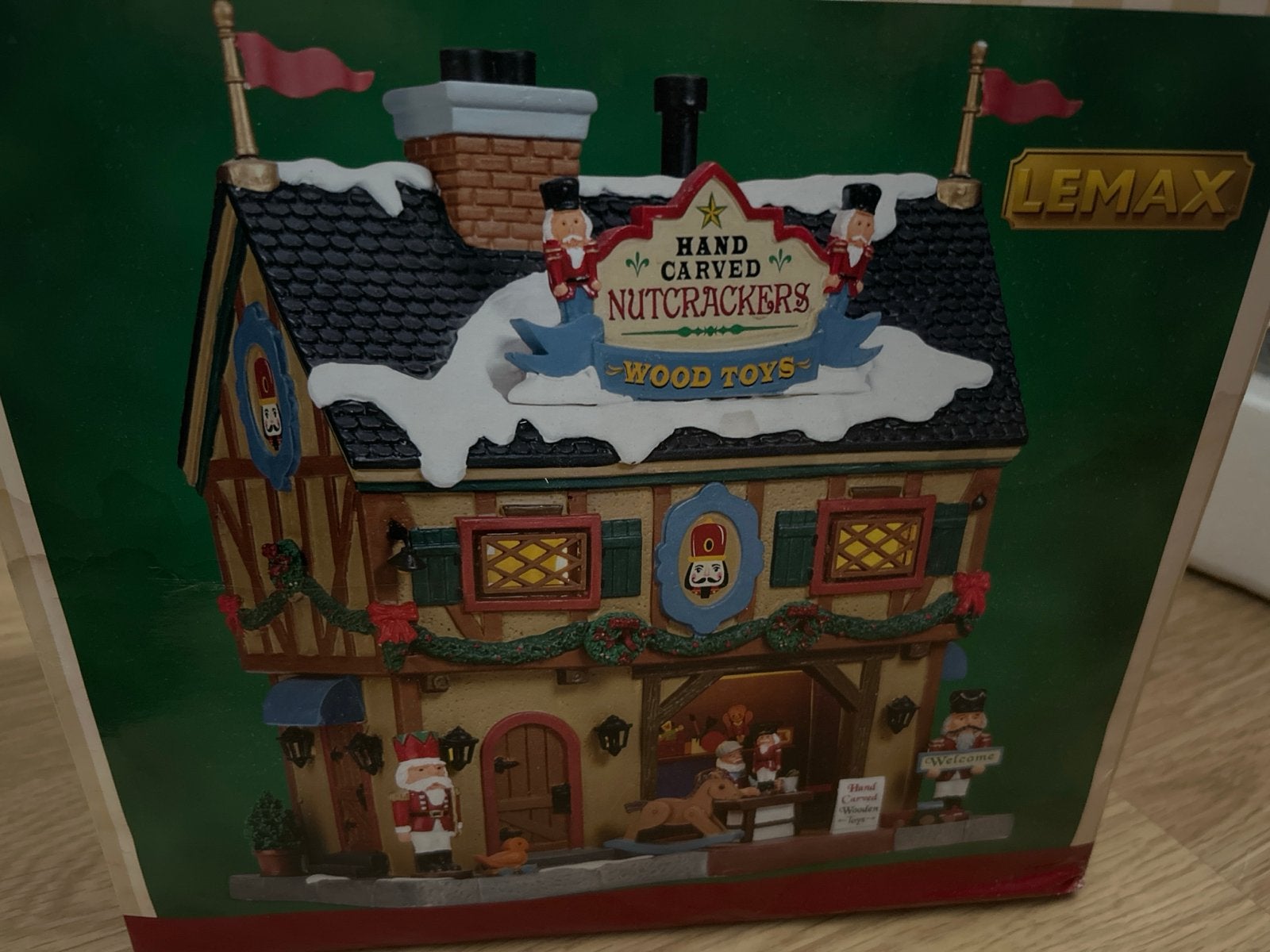 Lemax #55994 Nutcracker & Wood toy carve, Ophalen, Zo goed als nieuw