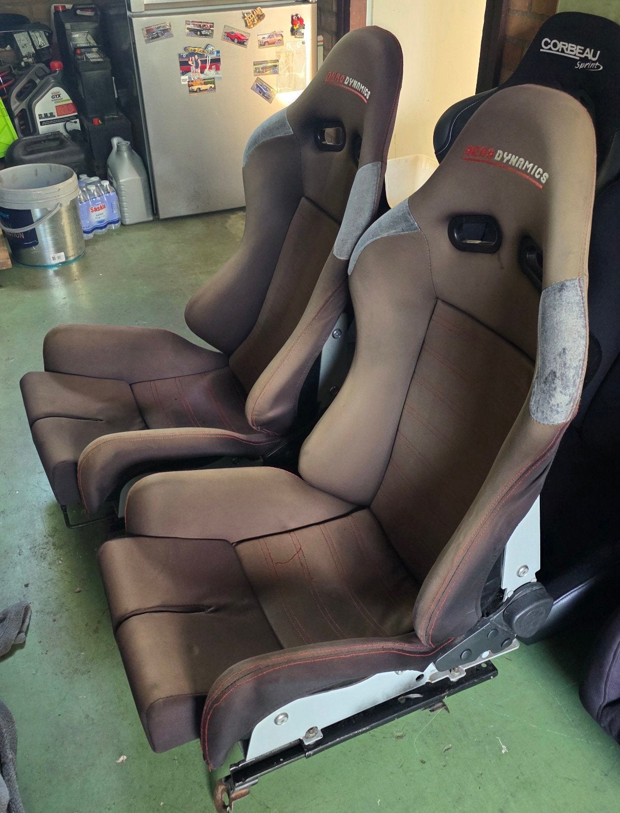 Aero dynamics kuipstoelen honda civic eg, Ophalen