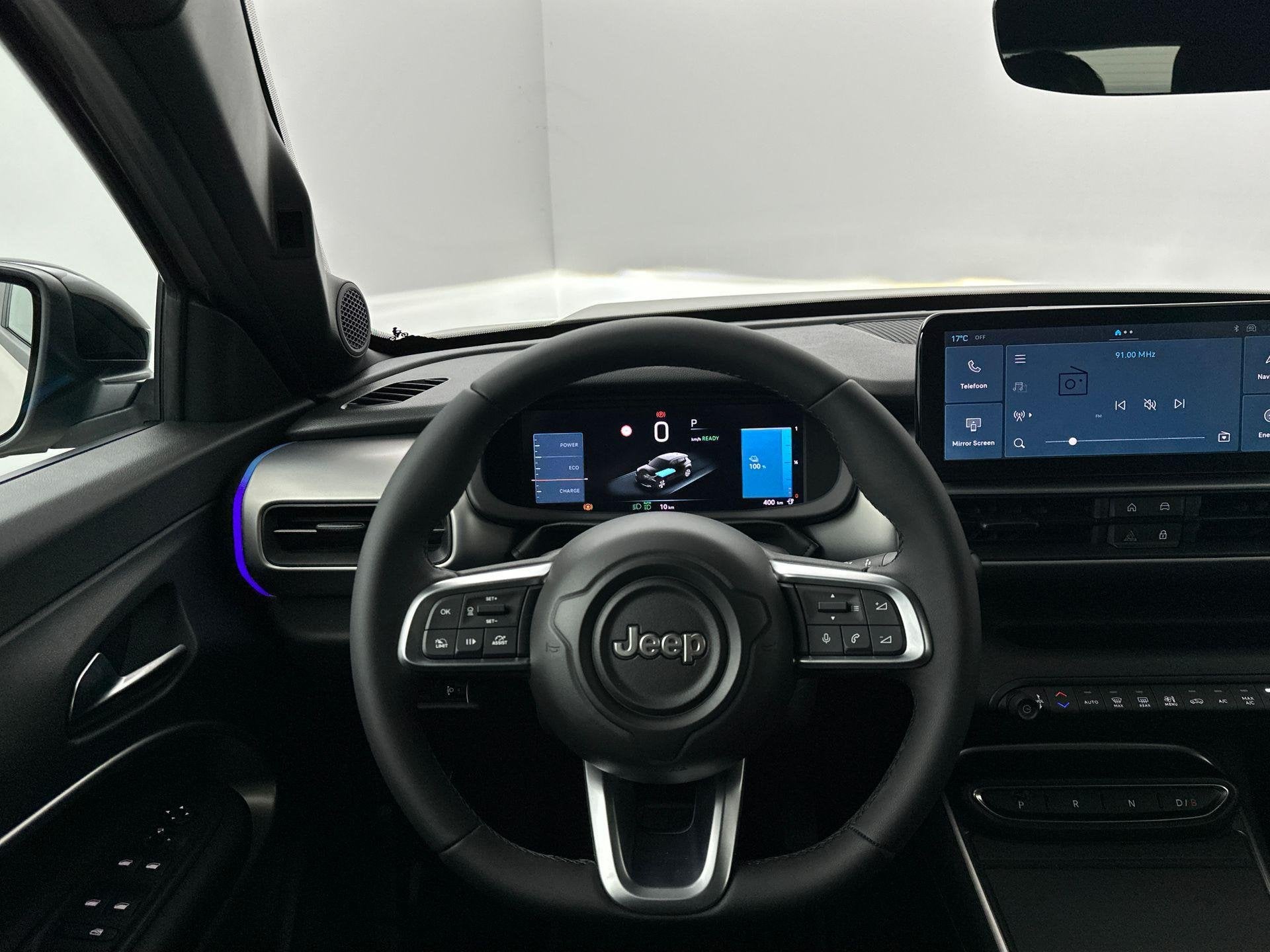 Jeep Avenger Summit 54 kWh | DEMONSTRATIEMODEL | Camera | Na, 12 maanden, 394 km, 334 min, 156 pk