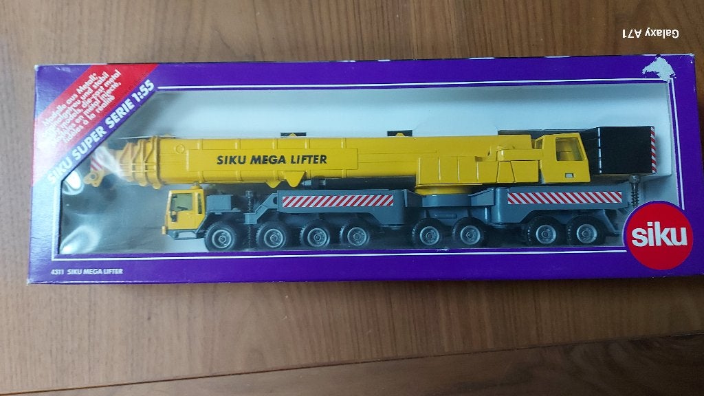 Siku 4311 Mega lifter - geel, Ophalen of Verzenden, Zo goed als nieuw, Bus of Vrachtwagen, SIKU