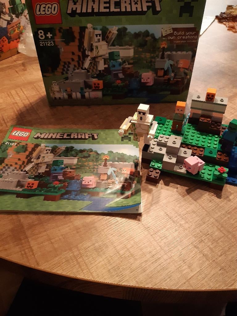 Lego 21123, Minecraft, Lego, Ophalen of Verzenden, Zo goed als nieuw