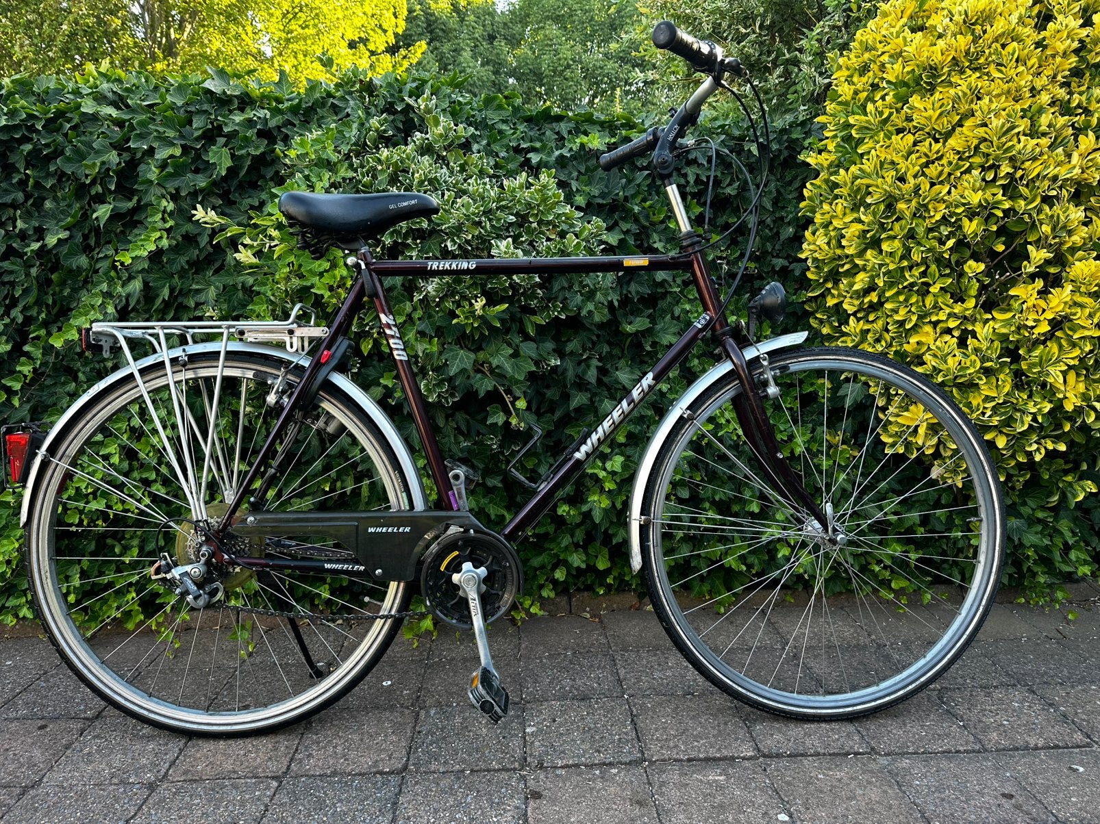 Wheeler sport/tourfiets, 28 inch, Gebruikt, Velgrem, 61 tot 65 cm
