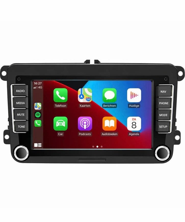 Apple carplay/android auto radio VW POLO, Ophalen, Zo goed als nieuw