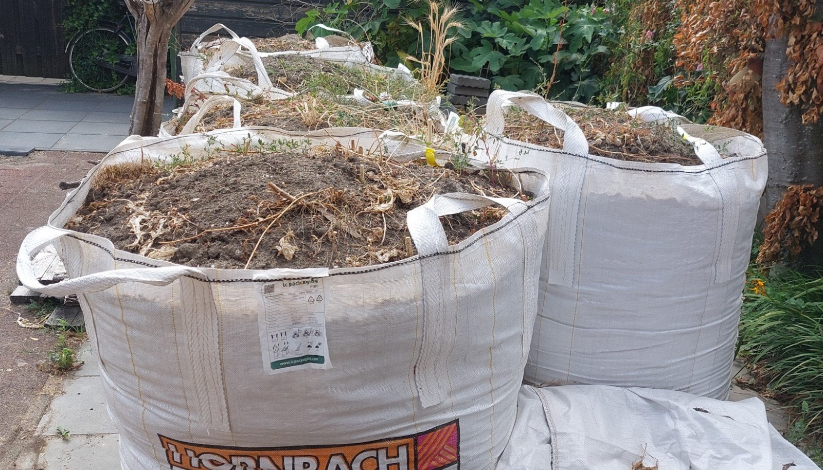 Gratis tuinaarde, Ophalen, Tuinaarde