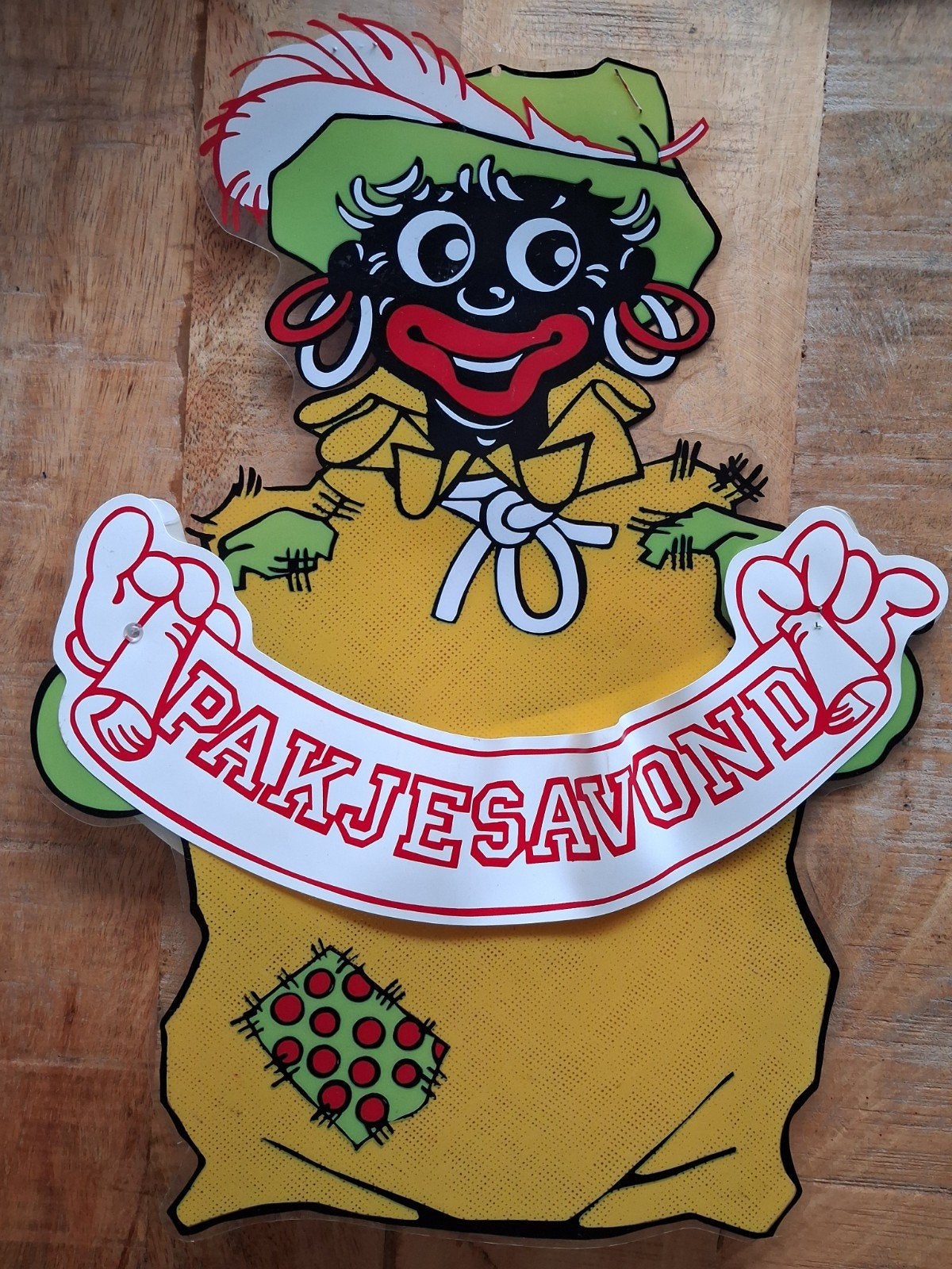 Sinterklaas  - Vintage Etalage decoratie Zwarte Piet, Diversen, Ophalen of Verzenden