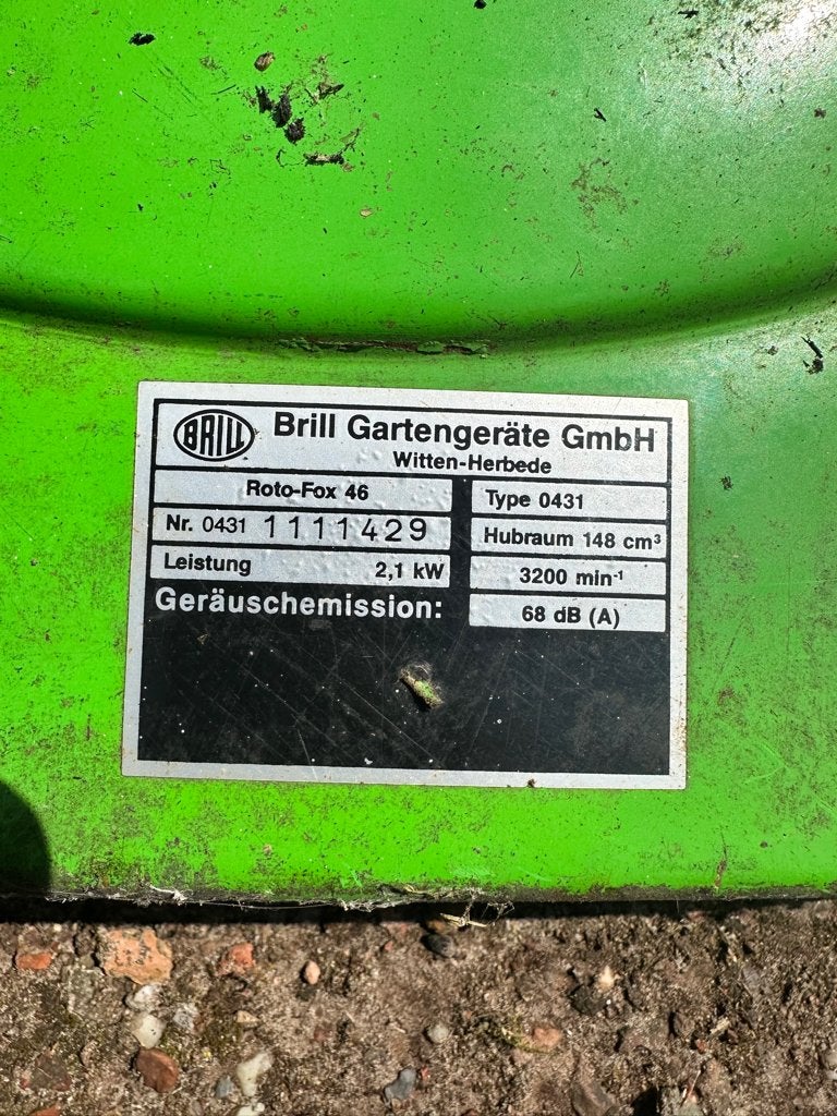 Mes Brill Roto-Fox 46 grasmaaier, Tuin en Terras, Ophalen, Cirkelmaaier, Gebruikt, Benzine-grasmaaier
