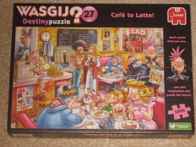Wasgij puzzels ZGAN seal 5 stuks caffé to latte kaas alarm, Ophalen of Verzenden, 500 t/m 1500 stukjes, Nieuw