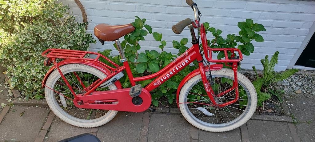 Super super cooper rode fiets 20inch, Ophalen, Terugtraprem, Gebruikt, Staal