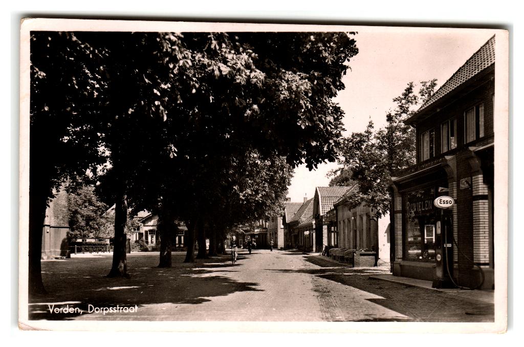 Vorden, Dorpsstraat, Verzenden, 1940 tot 1960, Gelopen, Gelderland