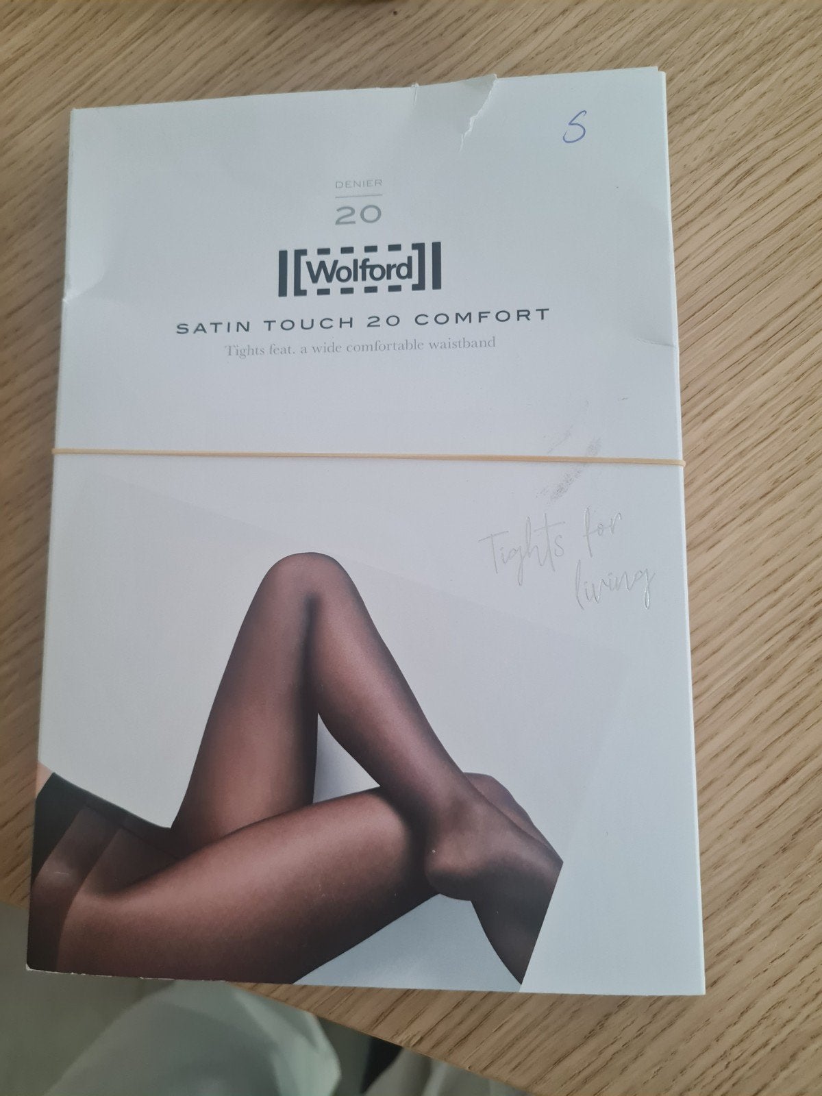 Wolford Satin Touch 20 Comfort Panty - Honey - Maat S, Maat 36/38 (S), Beige, Nieuw, Ophalen of Verzenden